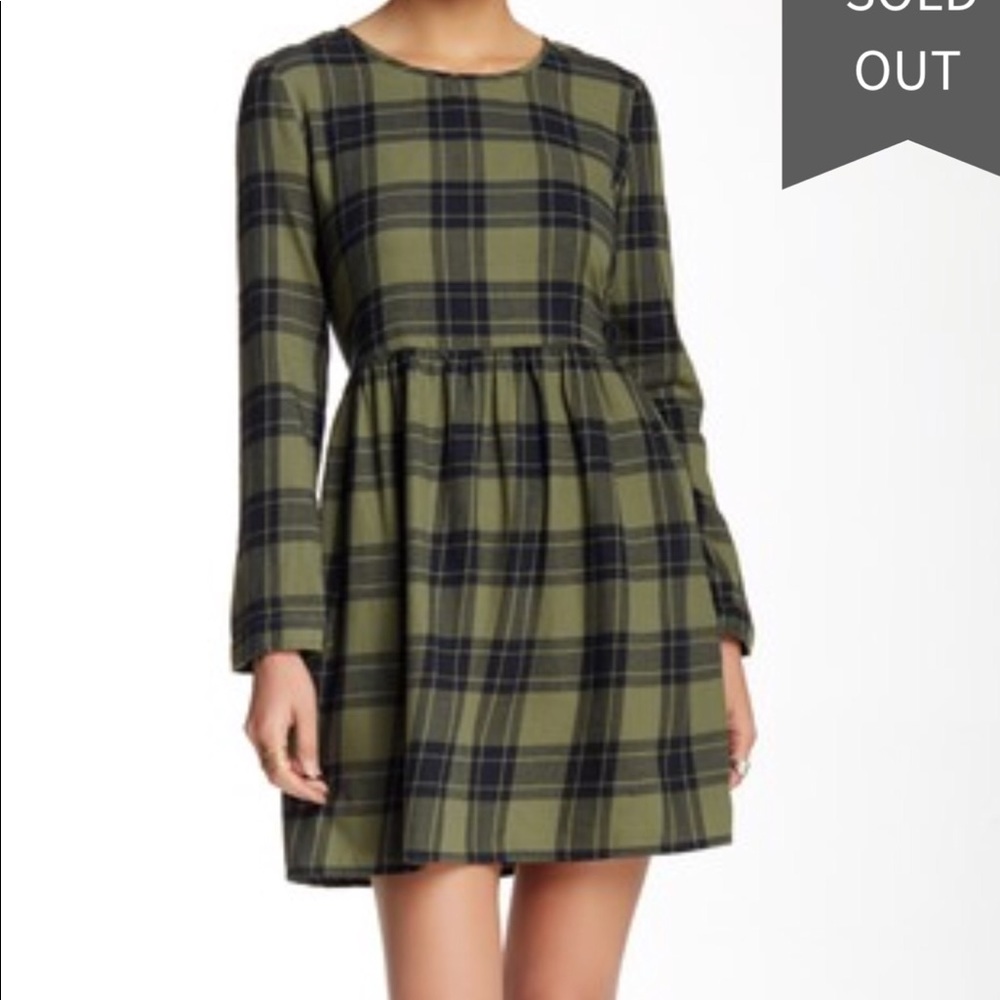 Plaid Skater Dress